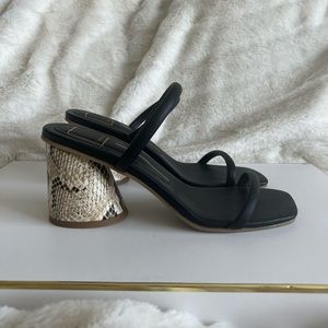 Dolce Vita Square Toe Slides